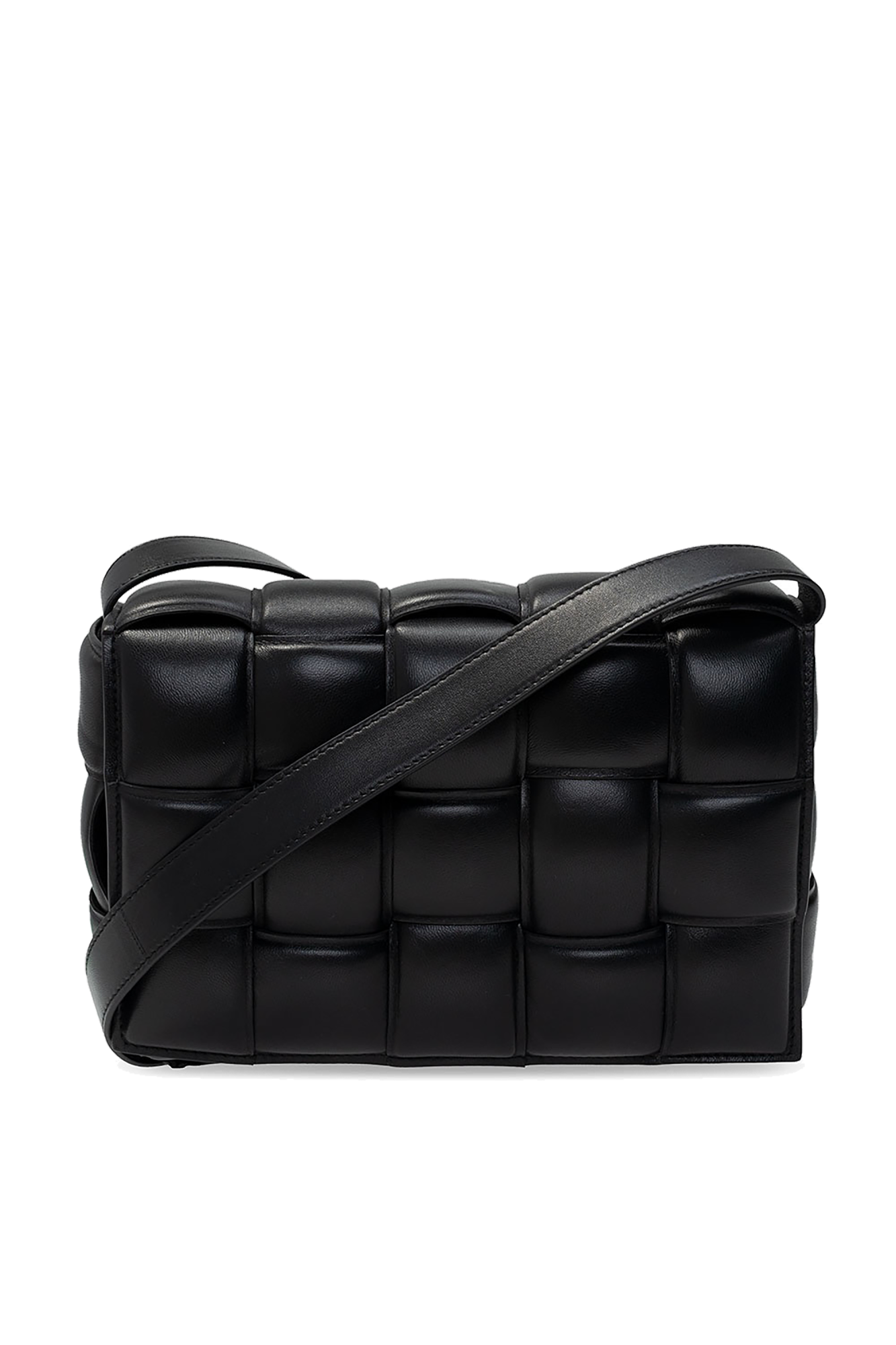 Black 'Padded Cassette' shoulder bag Bottega Veneta - Vitkac